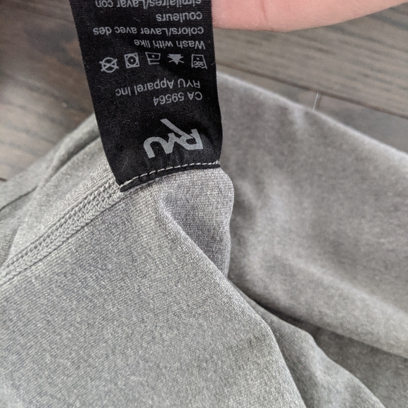 Men's RYU Grey Long Sleeve - Picture 6 of 6